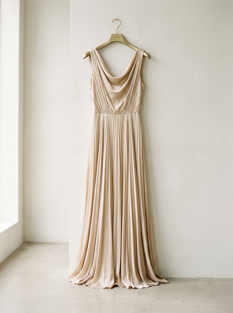 Vestido Champagne Silk