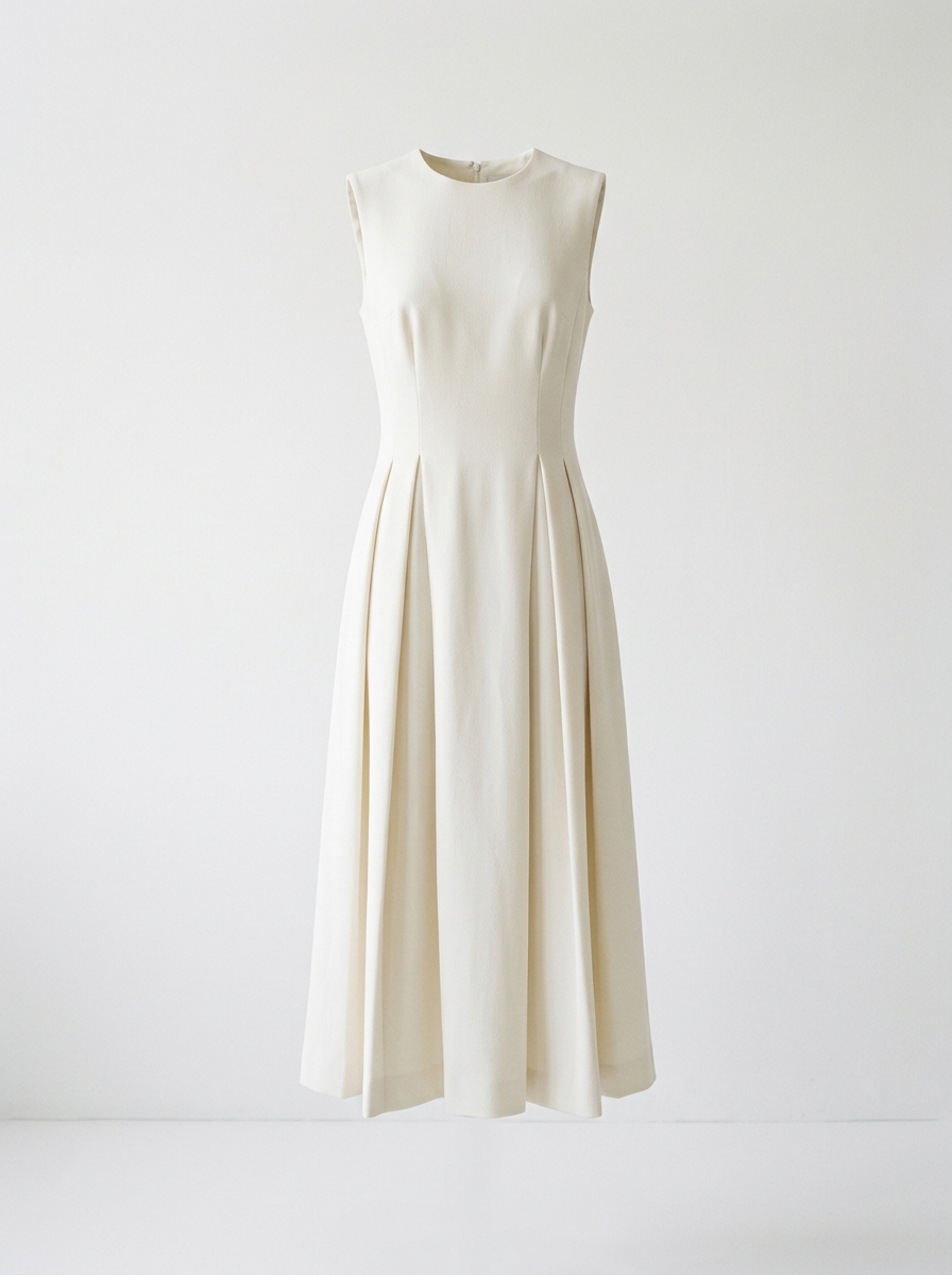 Vestido Off-White Minimal